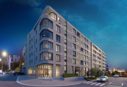 U Riegrových sadů v Praze 2 rostou luxusní byty s výhledy na Prahu a pěší dostupností do centra