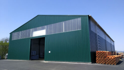 Montované haly jsou stále velmi populární