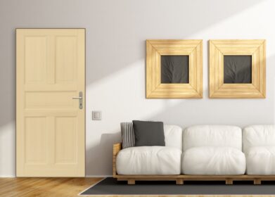 Palubkové dveře jsou stylové. Nezapomínejte u nich na bezpečnost