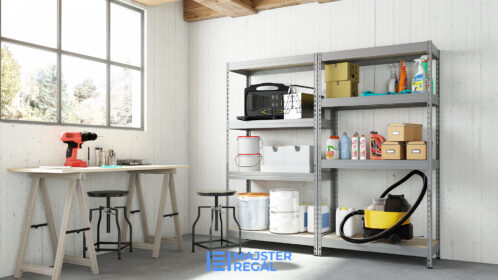 Regály do garáže – aneb, aby se vám lépe pracovalo