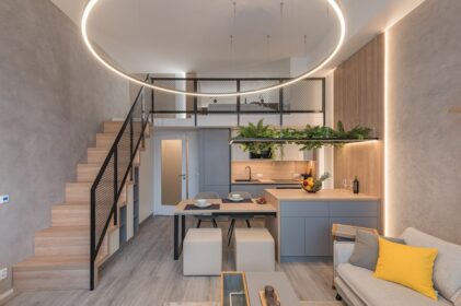 Efektivní využití malého bytu: vzorová garsonka v bytovém domě