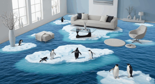 3D epoxidové podlahy: Oáza originality ve vašem domově