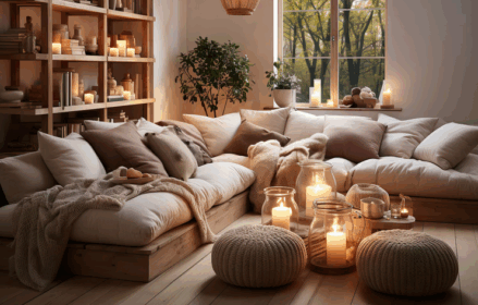 Magie osvětlení v podzimních interiérech