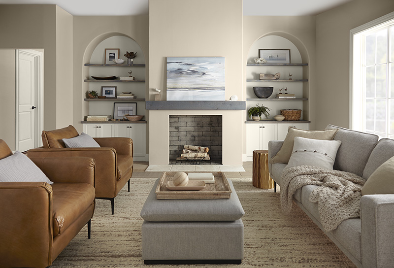 Walls: Even Better Beige DC-010Trim: Blank Canvas DC-003